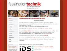 Tablet Screenshot of faszinationtechnik-bw.de